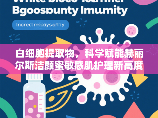 白细胞提取物，科学赋能赫丽尔斯洁颜蜜敏感肌护理新高度