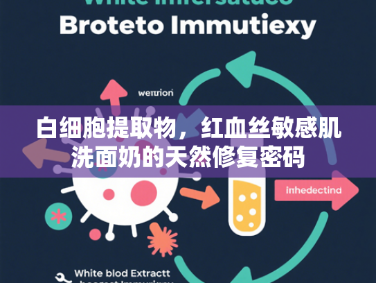 白细胞提取物，红血丝敏感肌洗面奶的天然修复密码
