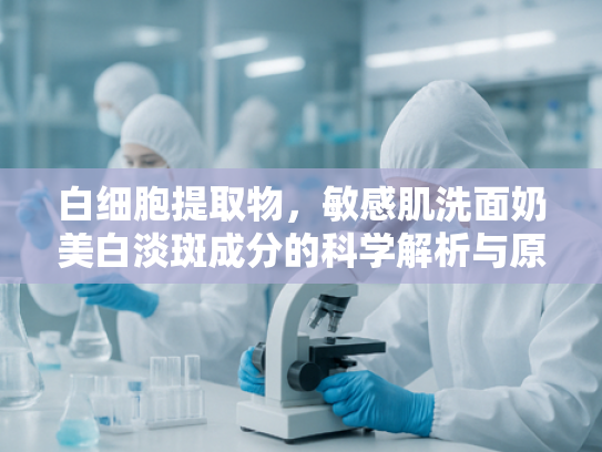 白细胞提取物，敏感肌洗面奶美白淡斑成分的科学解析与原料优势