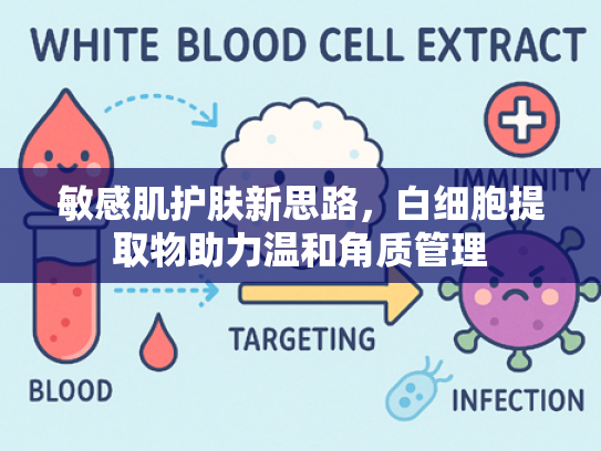 敏感肌护肤新思路，白细胞提取物助力温和角质管理