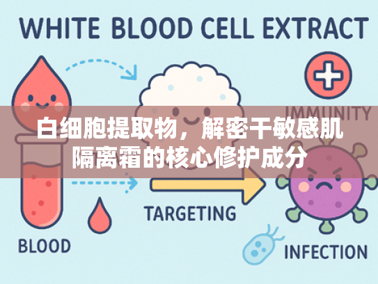 白细胞提取物，解密干敏感肌隔离霜的核心修护成分