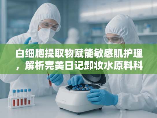 白细胞提取物赋能敏感肌护理，解析完美日记卸妆水原料科技与批发合作优势
