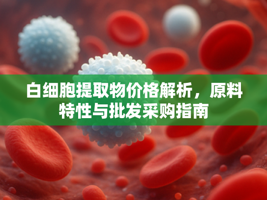 白细胞提取物价格解析，原料特性与批发采购指南