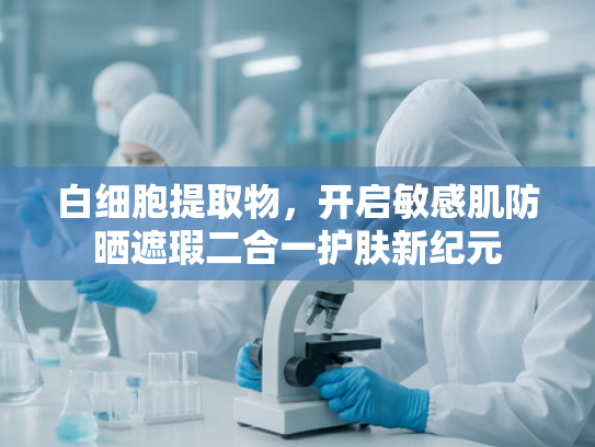 白细胞提取物，开启敏感肌防晒遮瑕二合一护肤新纪元