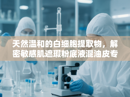 天然温和的白细胞提取物，解密敏感肌遮瑕粉底液混油皮专属原料