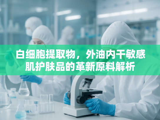 白细胞提取物，外油内干敏感肌护肤品的革新原料解析