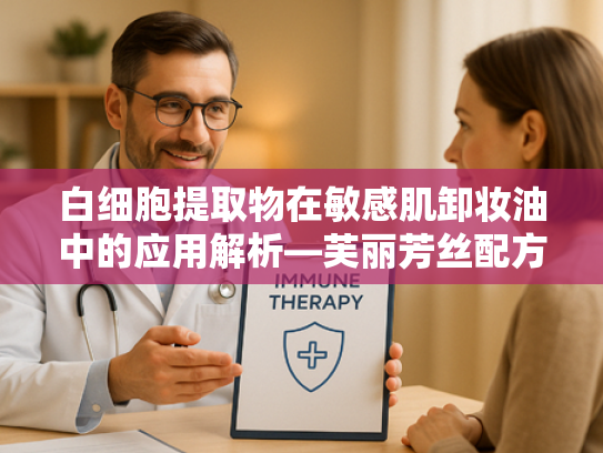 白细胞提取物在敏感肌卸妆油中的应用解析—芙丽芳丝配方原料批发指南