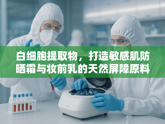 白细胞提取物，打造敏感肌防晒霜与妆前乳的天然屏障原料解析