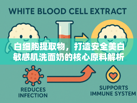 白细胞提取物，打造安全美白敏感肌洗面奶的核心原料解析