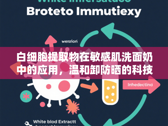 白细胞提取物在敏感肌洗面奶中的应用，温和卸防晒的科技突破
