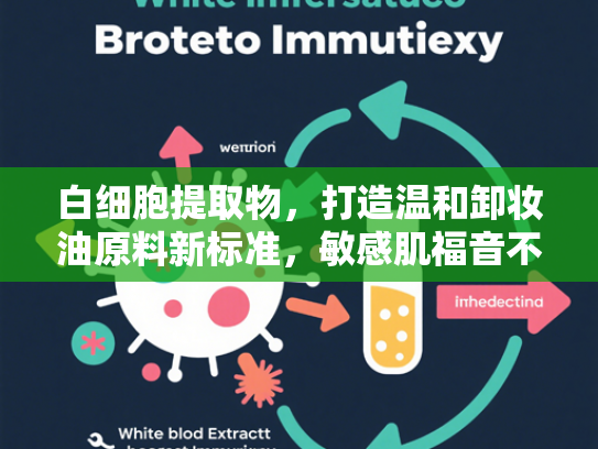 白细胞提取物，打造温和卸妆油原料新标准，敏感肌福音不糊眼配方解析