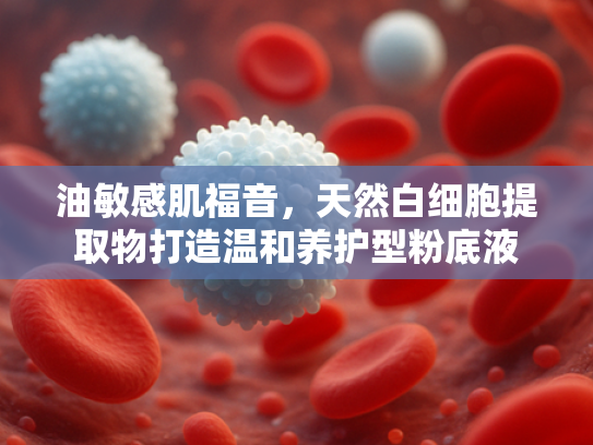 油敏感肌福音，天然白细胞提取物打造温和养护型粉底液