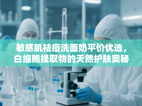 敏感肌祛痘洗面奶平价优选，白细胞提取物的天然护肤奥秘