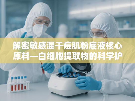 解密敏感混干痘肌粉底液核心原料—白细胞提取物的科学护肤奥秘