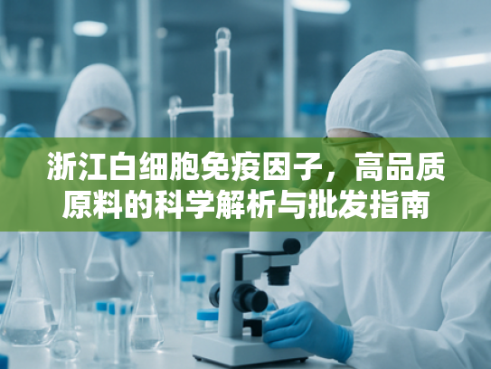 浙江白细胞免疫因子，高品质原料的科学解析与批发指南