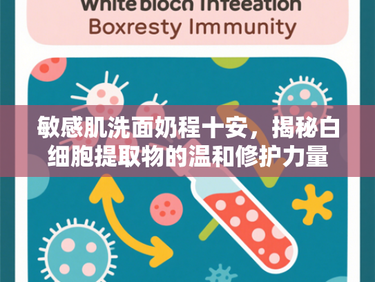 敏感肌洗面奶程十安，揭秘白细胞提取物的温和修护力量