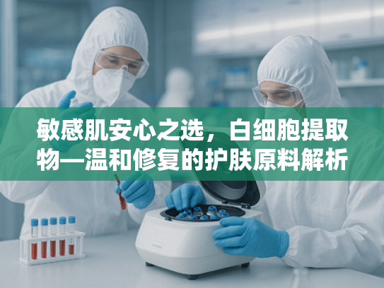 敏感肌安心之选，白细胞提取物—温和修复的护肤原料解析