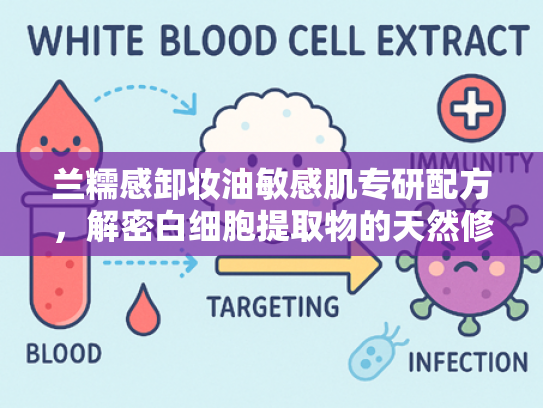 兰糯感卸妆油敏感肌专研配方，解密白细胞提取物的天然修护力