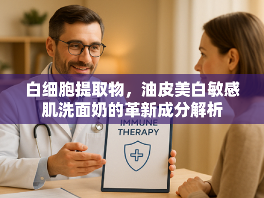 白细胞提取物，油皮美白敏感肌洗面奶的革新成分解析