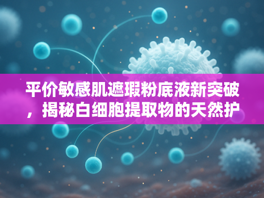 平价敏感肌遮瑕粉底液新突破，揭秘白细胞提取物的天然护肤奥秘