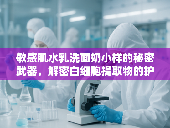 敏感肌水乳洗面奶小样的秘密武器，解密白细胞提取物的护肤奥秘