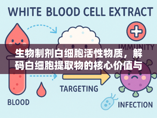 生物制剂白细胞活性物质，解码白细胞提取物的核心价值与应用前景