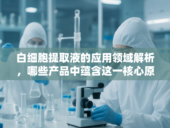 白细胞提取液的应用领域解析，哪些产品中蕴含这一核心原料？