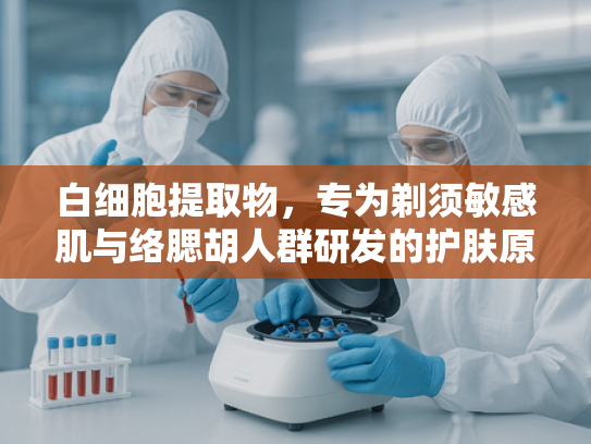 白细胞提取物，专为剃须敏感肌与络腮胡人群研发的护肤原料解决方案