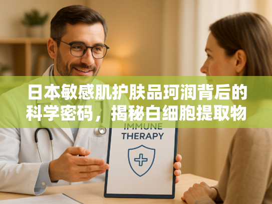 日本敏感肌护肤品珂润背后的科学密码，揭秘白细胞提取物的护肤奇迹