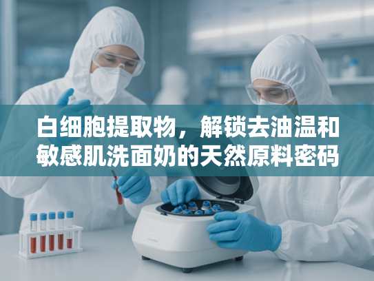 白细胞提取物，解锁去油温和敏感肌洗面奶的天然原料密码