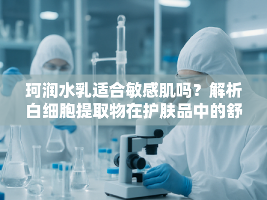珂润水乳适合敏感肌吗？解析白细胞提取物在护肤品中的舒缓作用