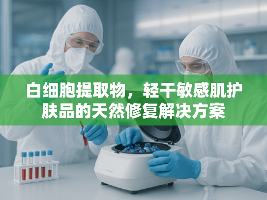 白细胞提取物，轻干敏感肌护肤品的天然修复解决方案