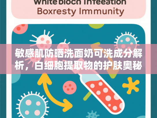 敏感肌防晒洗面奶可洗成分解析，白细胞提取物的护肤奥秘