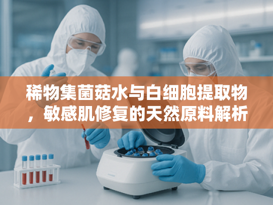 稀物集菌菇水与白细胞提取物，敏感肌修复的天然原料解析
