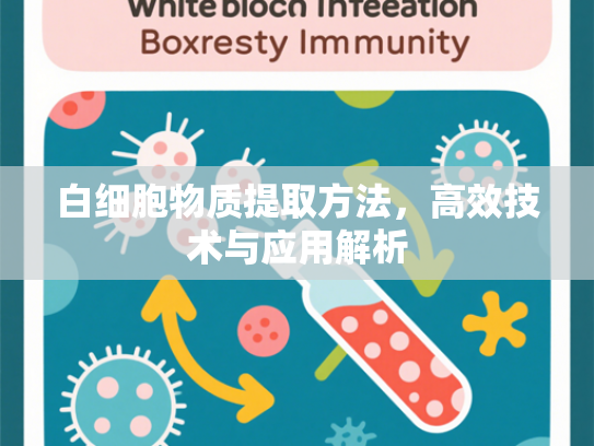 白细胞物质提取方法，高效技术与应用解析
