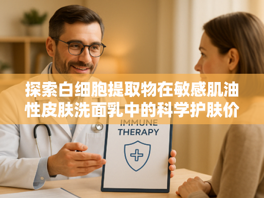 探索白细胞提取物在敏感肌油性皮肤洗面乳中的科学护肤价值