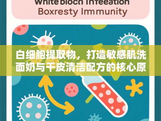 白细胞提取物，打造敏感肌洗面奶与干皮清洁配方的核心原料解析