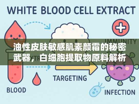 油性皮肤敏感肌素颜霜的秘密武器，白细胞提取物原料解析与科学护肤指南