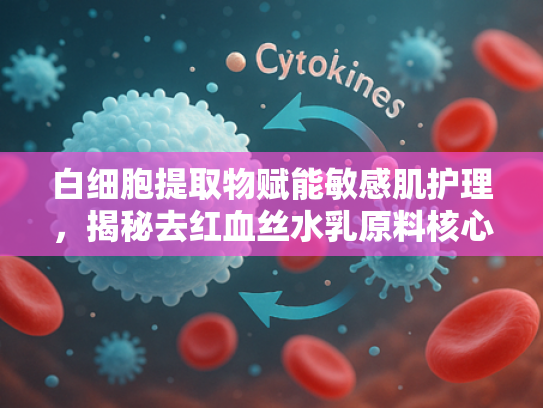 白细胞提取物赋能敏感肌护理，揭秘去红血丝水乳原料核心科技