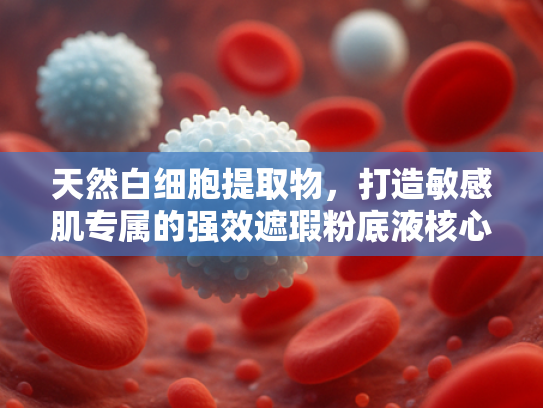 天然白细胞提取物，打造敏感肌专属的强效遮瑕粉底液核心原料解析