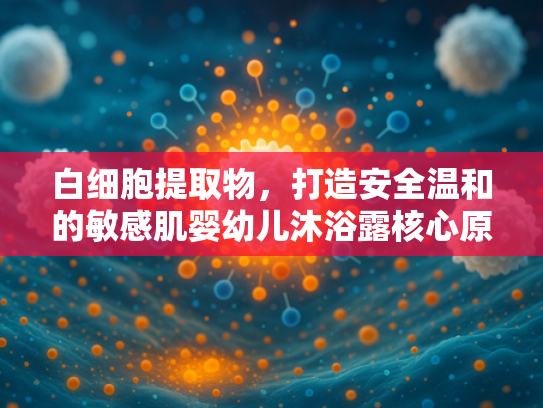 白细胞提取物，打造安全温和的敏感肌婴幼儿沐浴露核心原料