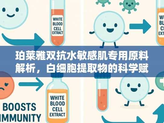 珀莱雅双抗水敏感肌专用原料解析，白细胞提取物的科学赋能与商业价值