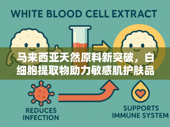 马来西亚天然原料新突破，白细胞提取物助力敏感肌护肤品研发创新