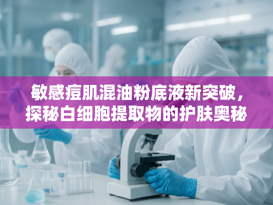 敏感痘肌混油粉底液新突破，探秘白细胞提取物的护肤奥秘