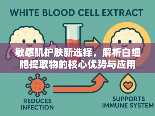 敏感肌护肤新选择，解析白细胞提取物的核心优势与应用