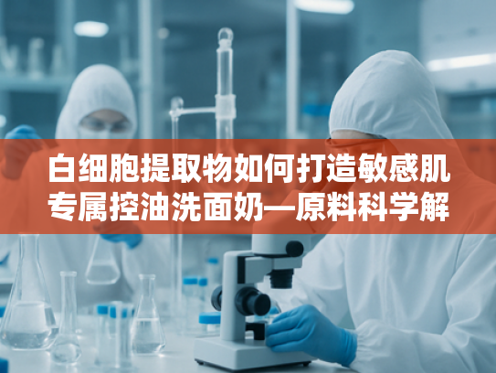 白细胞提取物如何打造敏感肌专属控油洗面奶—原料科学解析与应用优势