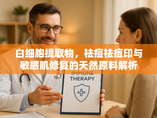 白细胞提取物，祛痘祛痘印与敏感肌修复的天然原料解析