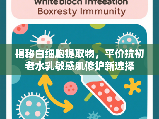 揭秘白细胞提取物，平价抗初老水乳敏感肌修护新选择