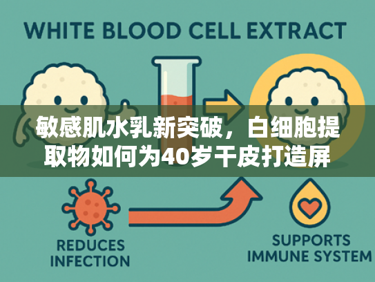 敏感肌水乳新突破，白细胞提取物如何为40岁干皮打造屏障修复方案？