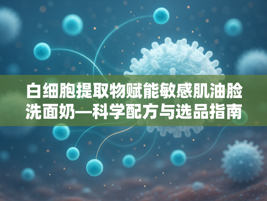 白细胞提取物赋能敏感肌油脸洗面奶—科学配方与选品指南